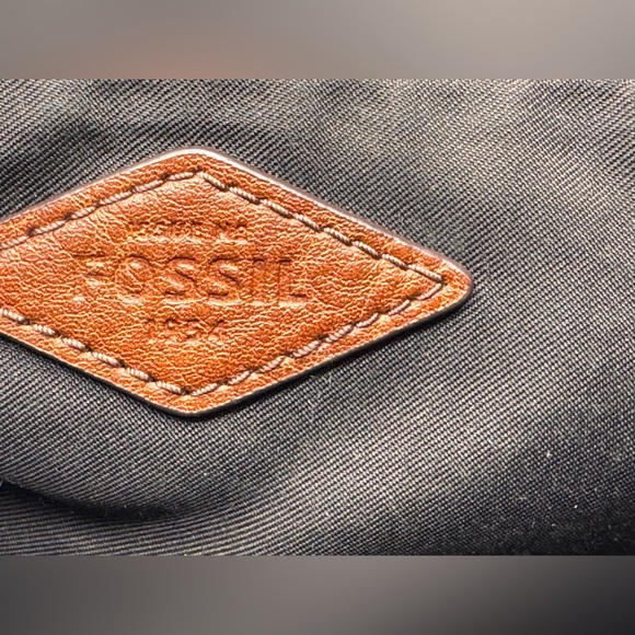 Fossil Black and Cream Satchel - Picture 9 of 12